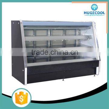 Refrigerated serve counter commercial Meat Freezer Refrigerator Showcase