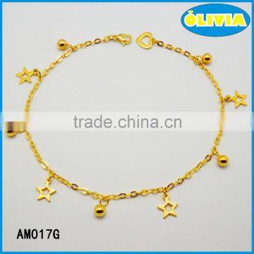 Olivia Jewelry Women Charm Gold Starfish Chain Anklets Fashion Foot Jewelry Anklets photo-3