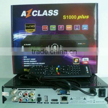 Azclass S1000 plus Amozonas tv Satellite dbvs2 hd decoder support Nagra 3 decoders