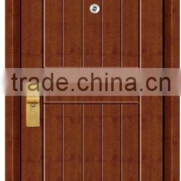 steel wood wooden door