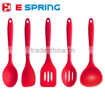 5 Pack Heat Resistant Professional Cooking Tools Silicone Kitchen Utensils Set