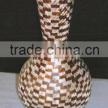 Mosaic Flower Vases, glass vase