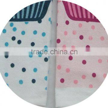 Silk Screen Pigment Custom Kitchen Towel Cotton Tea Towel Christmas Design