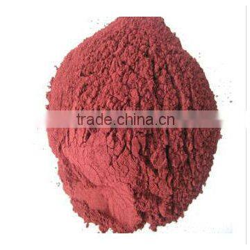 Natural food coloring red fermented rice