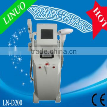 top quality new arrival!!!laser ipl/rf hair removal machine