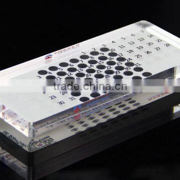2016 Acrylic Desk Calendar Block photo-2