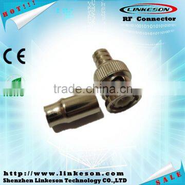 Low price BNC male coaxial connector RG59