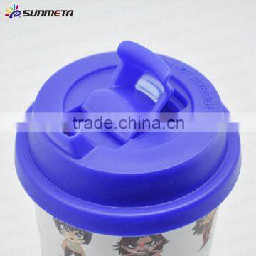 Sunmeta Hot Sale Personalize Blank Sublimation Straight Cup, Plastic Cup photo-2