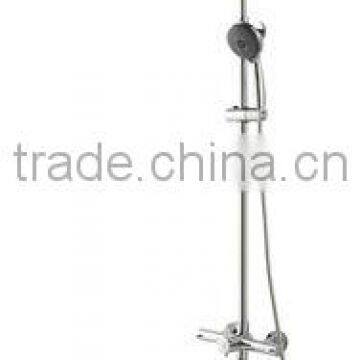 new shower set Shower cheap Aluminum bathroom faucet wall rain shower set hand shower bathroom shower