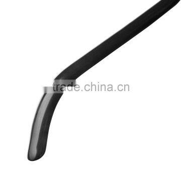 PVC-coated Metal - Black Non-Slip Knitwear Clothes Hanger photo-3