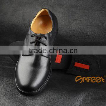 Rubber Outsole Steel Toe Safety Shoes Executive Men's Steel Toe Shoes Resistance Shoes SA-1011 photo-4