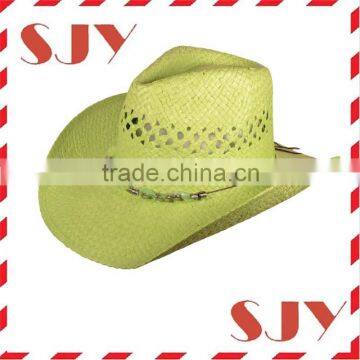 Summer Fashion Plain Cheap Promoiontal Folding Straw Hat photo-2