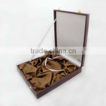 Luxury Handmade Wooden Box for Gift Packaging With Satin Insert photo-3