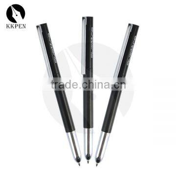 KKPEN Popular 2 in 1 metal ball point pens have stylus pen tip