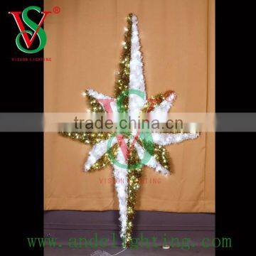 most popular products holiday motif light LED 3D garland star light