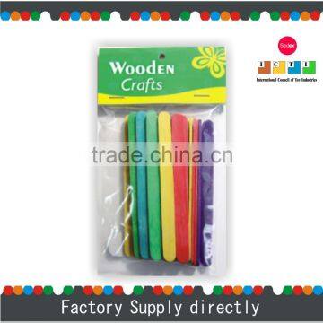 Small Sized New Colorful Unique Decorative Icecream Wood Stick