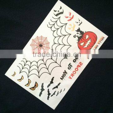 Halloween Design Temporary Makeup Body Tattoo