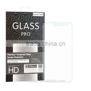 For Alcatel One Touch POP 2 5042 Tempered Glass Film, 2.5D Curved Screen Cover Tempered Glass Screen Protector photo-5