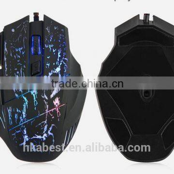 LED Lighting DPI 3D 7 Buttons Computer Notebook Gaming USB Wire Game Mouse photo-4