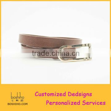 Fashion italian lady leather belt