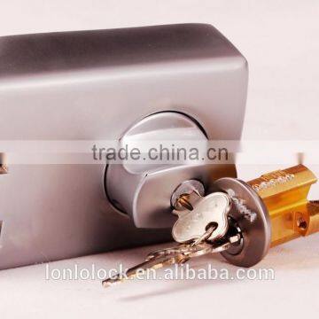 2016 High Security Zinc Alloy Jimmy Proof Deadlock Rim lock