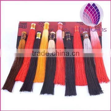 Fashion gradual change color tassels