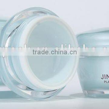 mushroom design high quality cosmetic packaging cream jar, acrylic cream jars for skincare