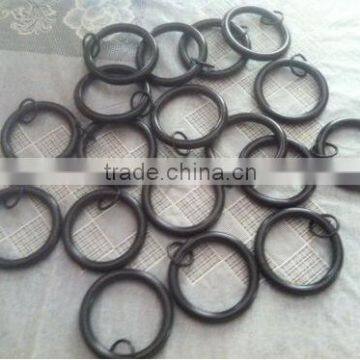 Cheap Price Matt Black Large Metal Eyelet Curtain Rings