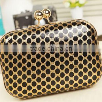 2014 PU leather evening bags fashion clutch Evening Bag