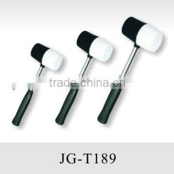 Steel Handle Two Face Rubber Hammer