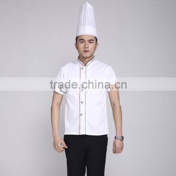 customized with good quality cotton/polyester chef uniform