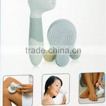 Skin Cleansing Face and Body Brush Microdermabrasion Exfoliator System Multi-functional 4 in 1 Face and Body Brush