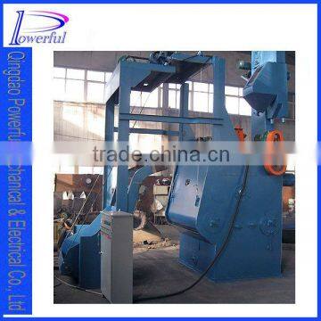 Q32 Auto shot blasting machine with metal belt/shot blasting machine/shot peening machine/wheelabrator