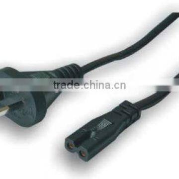 C-tick certificate 2 pin ac power cord cable