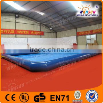 2014 Factory sales EN71 swimming pool cover inflate