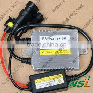 Quick Start 12V F3 F5 F7 35W 55W 70W Slim HID digital xenon Ballast Fast Bright Xenon HID Slim Ballast