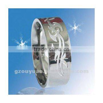 2012 new design titanium ring ,fashionable titanium ring for men,