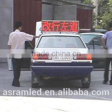 led taxi top advertising