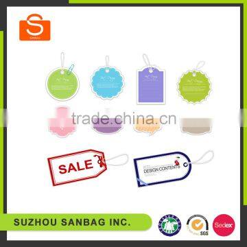 low price latest fashion custom garment tag china