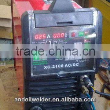 China famous brand professional aluminium super 200p ac dc pulse tig welder