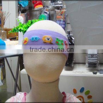 custom knitwear cotton sports cooling flower baby head band