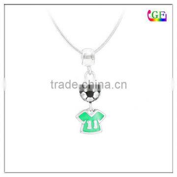 Soccer Jewelry Silver Soccer Ball Necklace