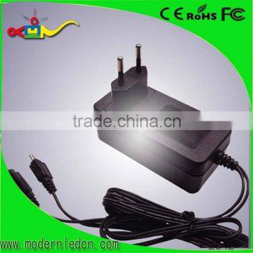 ce rohs approved led ac dc adapter 8v