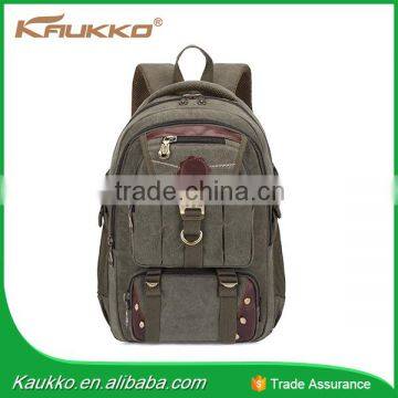 2016 Canvas Computers Laptops School Backpack China Manufacturer Laptop Backpack