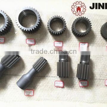 Splined shaft coupling gears