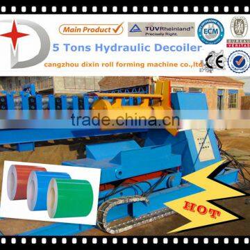 DX 5/10 tons Hydraulic Decoiler
