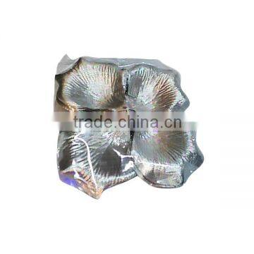 Artificial silver flower petal