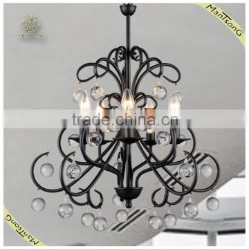 Home indoor lighting European style candle chandelier pendant light