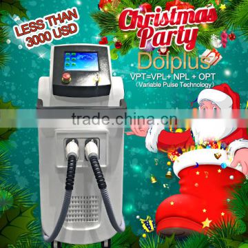 KES Christmas big promotion multi-function beauty machine for hair removal skin rejuvenation