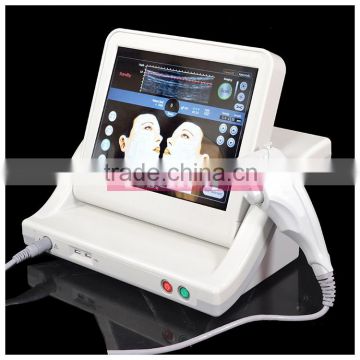 Pain Free Factory Price 2016 Realtop Newest Wrinkle Removal High Portable High Frequency Face Machine Intensity Fouseed Ultrasound Hifu Beauty Machine Portable For Spa Use Face Machine For Wrinkles